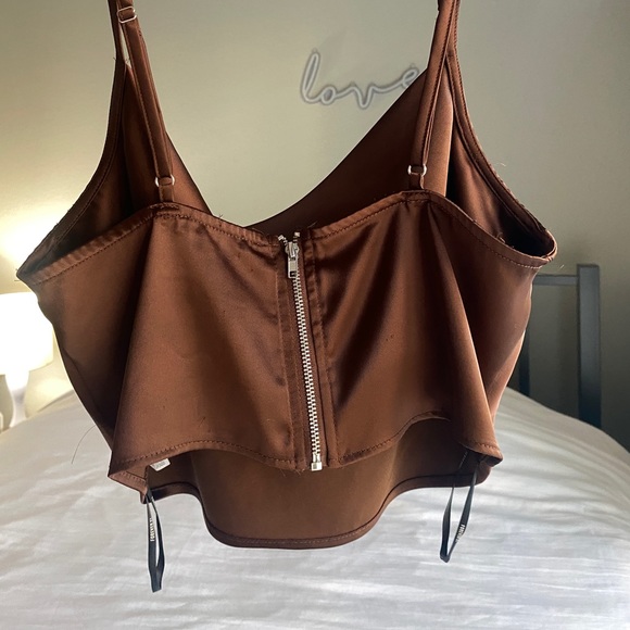 Forever 21 satin tank top - Picture 2 of 4